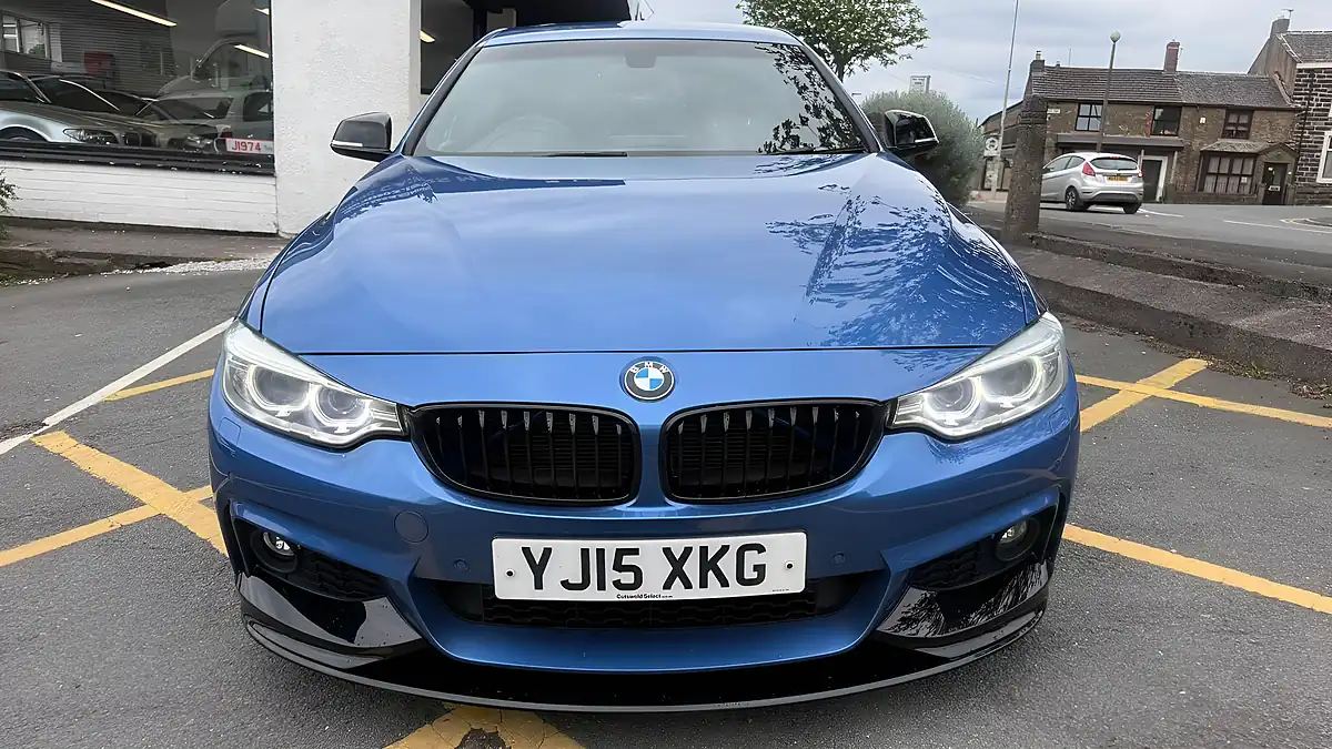 Used 2015 BMW 4 Series Gran Coupe M Sport Blue - Interior and Exterior details 6