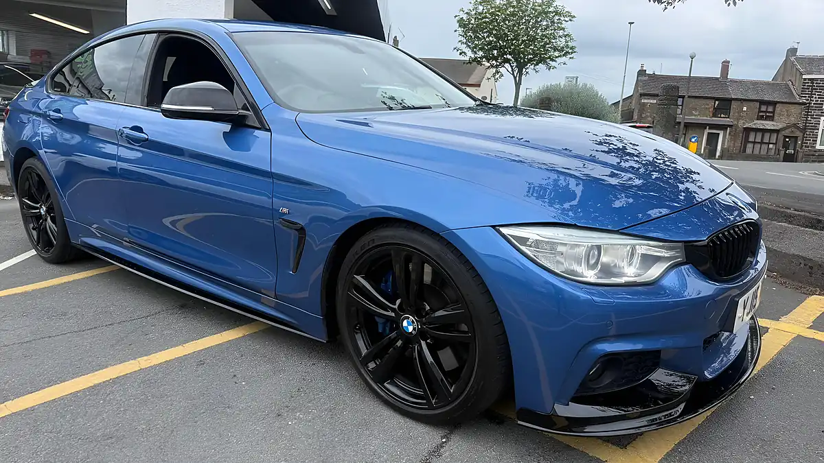 Used 2015 BMW 4 Series Gran Coupe M Sport Blue - Interior and Exterior details 8