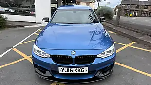 Used 2015 BMW 4 Series Gran Coupe M Sport Blue - Interior and Exterior details 9