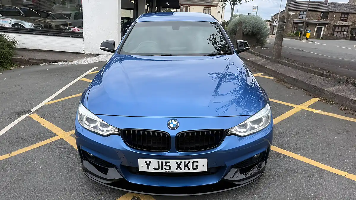 Used 2015 BMW 4 Series Gran Coupe M Sport Blue - Interior and Exterior details 9