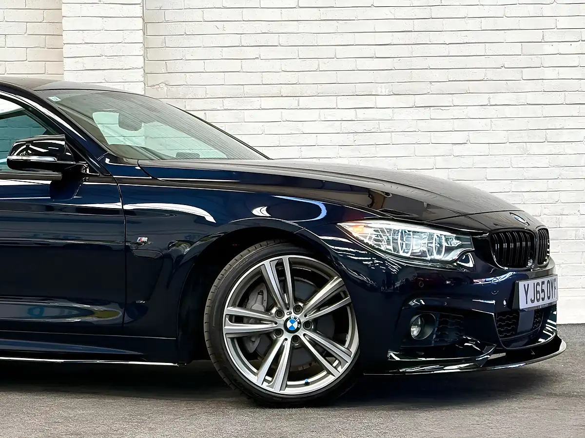 Used 2015 BMW 4 Series Gran Coupe M Sport Blue - Interior and Exterior details 13