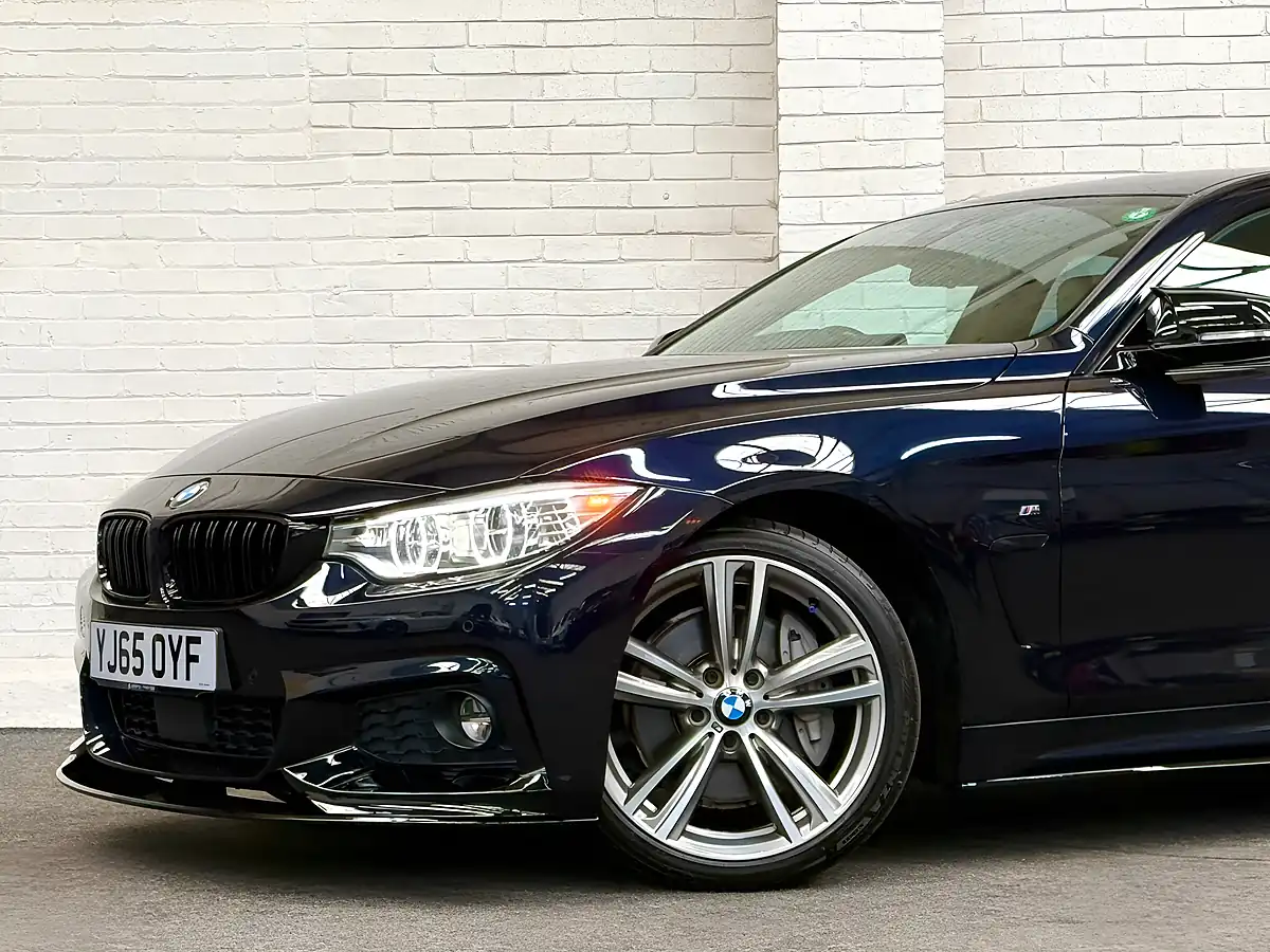Used 2015 BMW 4 Series Gran Coupe M Sport Blue - Interior and Exterior details 14