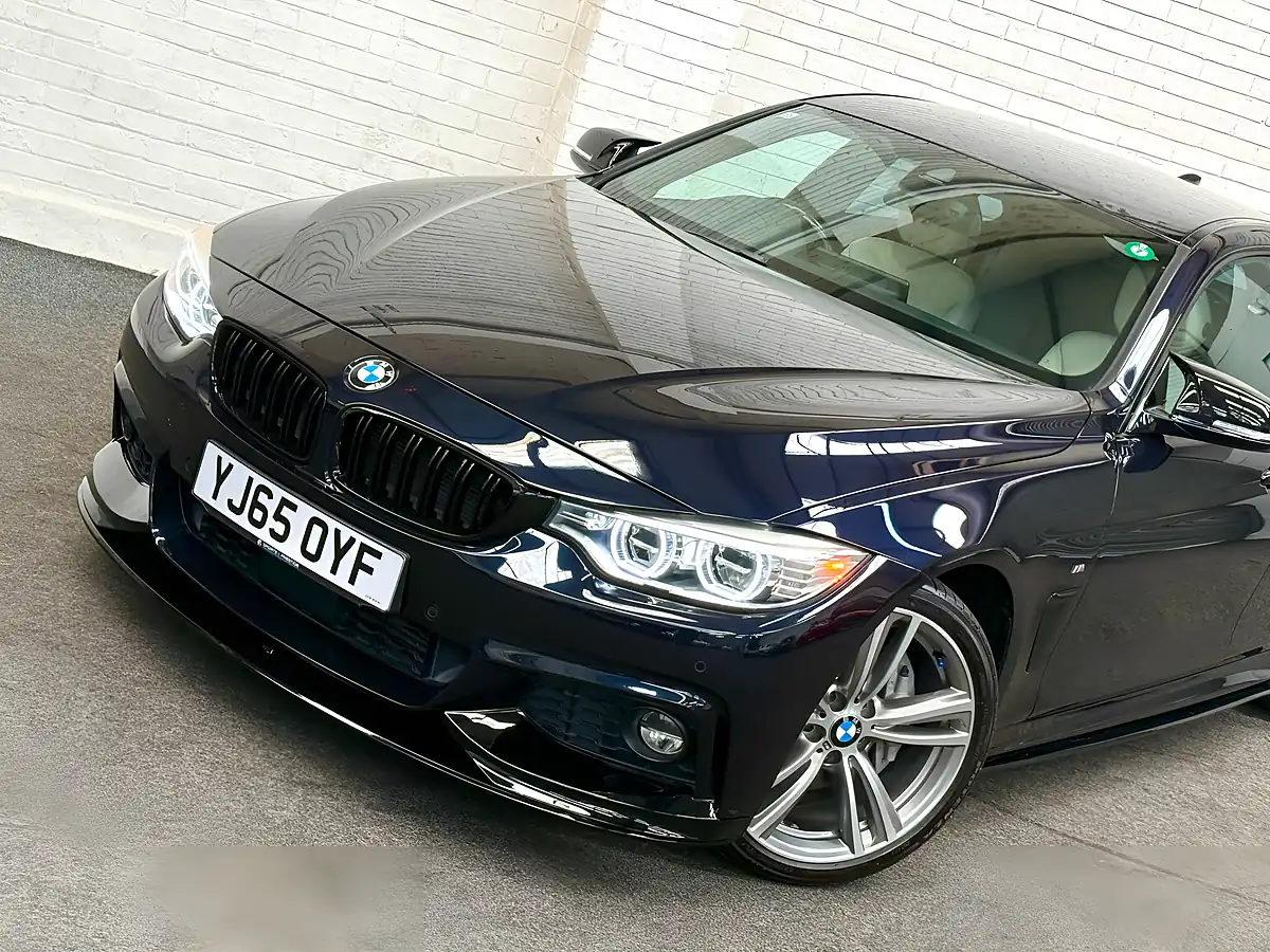 Used 2015 BMW 4 Series Gran Coupe M Sport Blue - Interior and Exterior details 15
