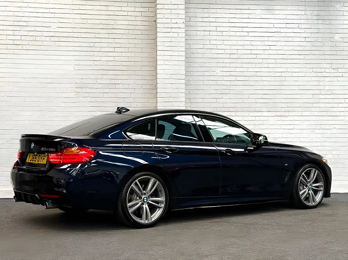 Used 2015 BMW 4 Series Gran Coupe M Sport Blue - Interior and Exterior details 2