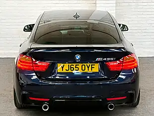 Used 2015 BMW 4 Series Gran Coupe M Sport Blue - Interior and Exterior details 4