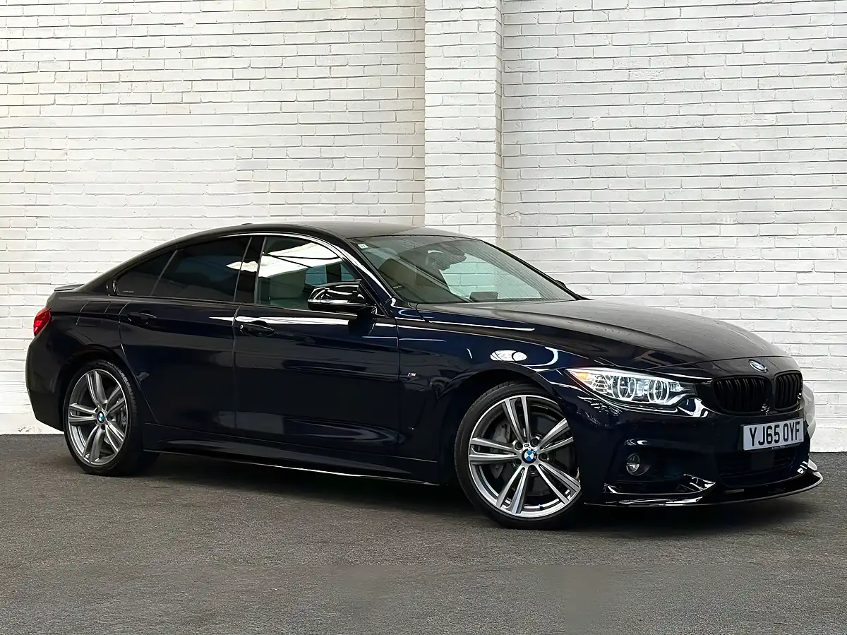 Used 2015 BMW 4 Series Gran Coupe M Sport Blue - Interior and Exterior details 5