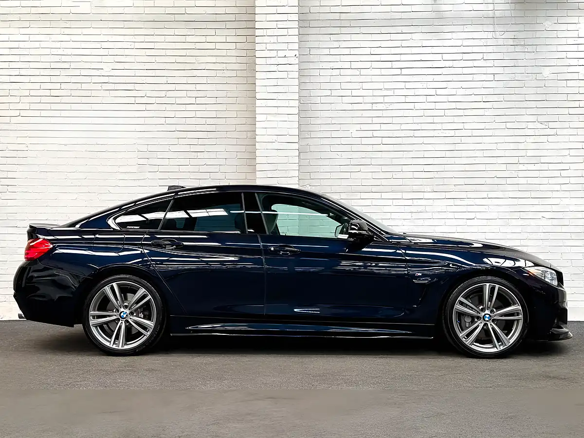 Used 2015 BMW 4 Series Gran Coupe M Sport Blue - Interior and Exterior details 7