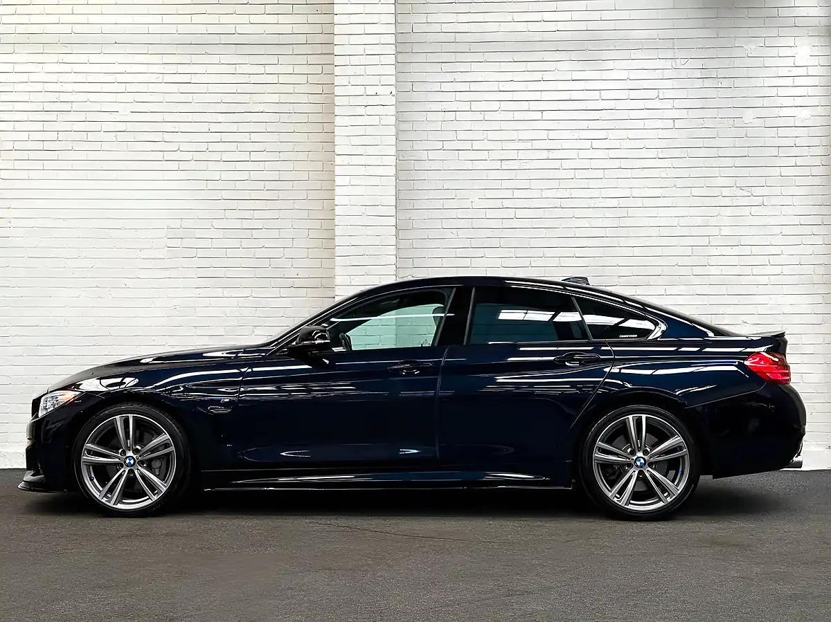 Used 2015 BMW 4 Series Gran Coupe M Sport Blue - Interior and Exterior details 8