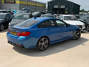 Used 2015 BMW 4 Series Gran Coupe M Sport Blue - Interior and Exterior details 10