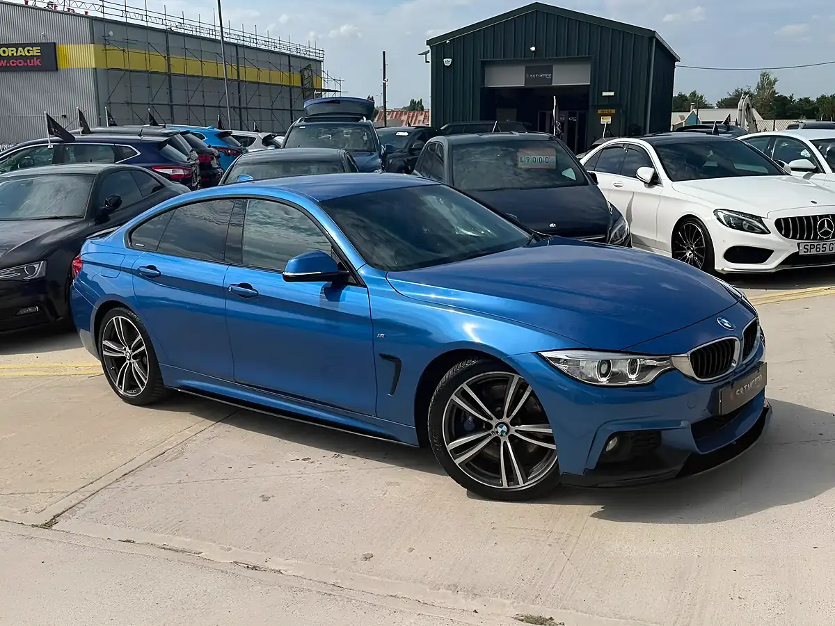 Used 2015 BMW 4 Series Gran Coupe M Sport Blue - Interior and Exterior details 2