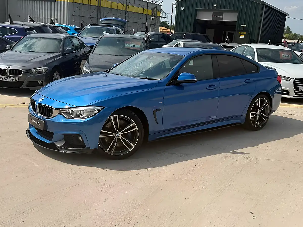 Used 2015 BMW 4 Series Gran Coupe M Sport Blue - Interior and Exterior details 4
