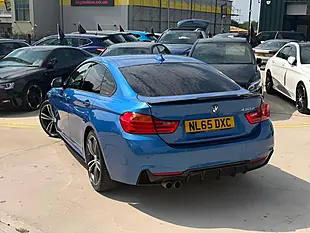 Used 2015 BMW 4 Series Gran Coupe M Sport Blue - Interior and Exterior details 5