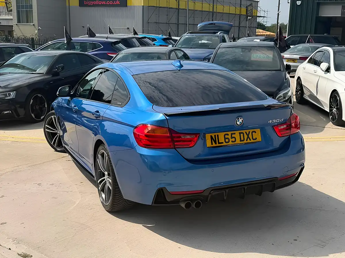 Used 2015 BMW 4 Series Gran Coupe M Sport Blue - Interior and Exterior details 5