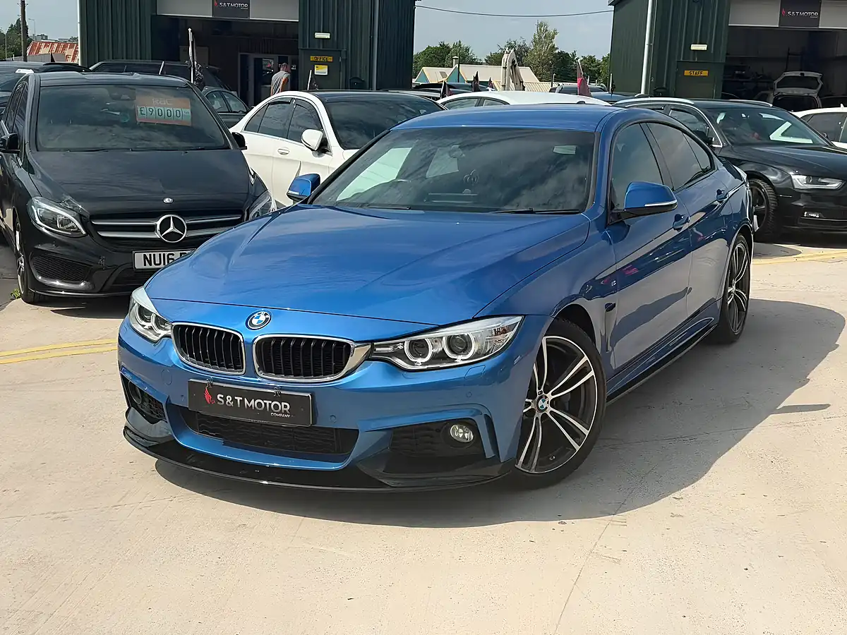 Used 2015 BMW 4 Series Gran Coupe M Sport Blue - Interior and Exterior details 6