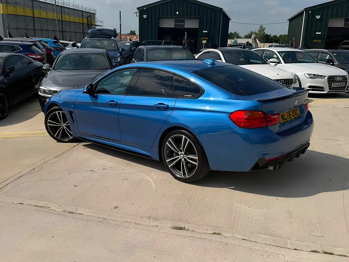 Used 2015 BMW 4 Series Gran Coupe M Sport Blue - Interior and Exterior details 7