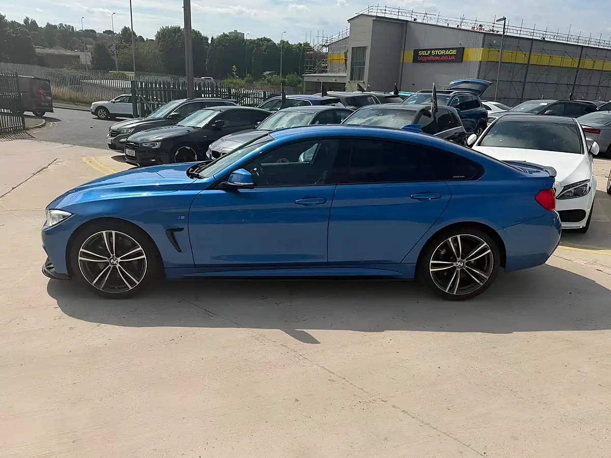 Used 2015 BMW 4 Series Gran Coupe M Sport Blue - Interior and Exterior details 8