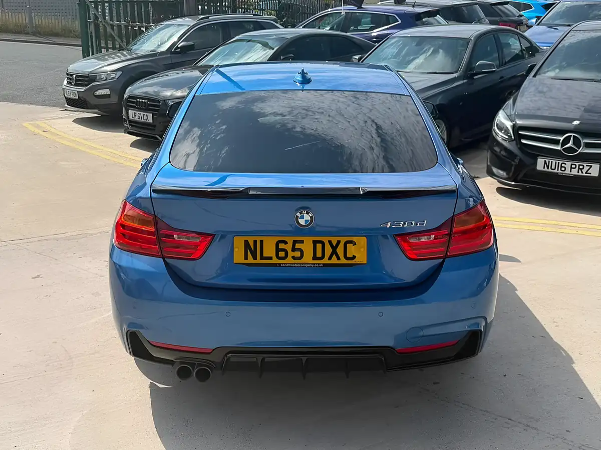 Used 2015 BMW 4 Series Gran Coupe M Sport Blue - Interior and Exterior details 9