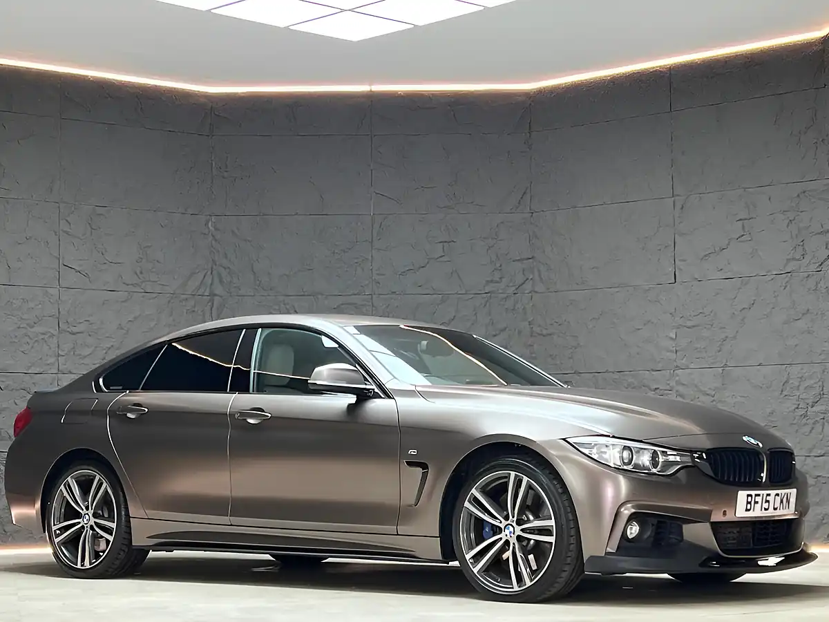 Used 2015 BMW 4 Series Gran Coupe M Sport Frozen Bronze - Interior and Exterior details 11