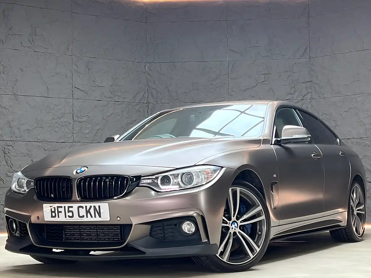 Used 2015 BMW 4 Series Gran Coupe M Sport Frozen Bronze - Interior and Exterior details 2