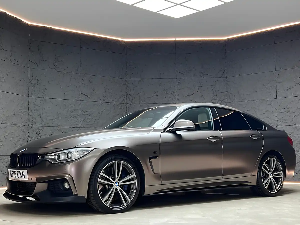 Used 2015 BMW 4 Series Gran Coupe M Sport Frozen Bronze - Interior and Exterior details 6