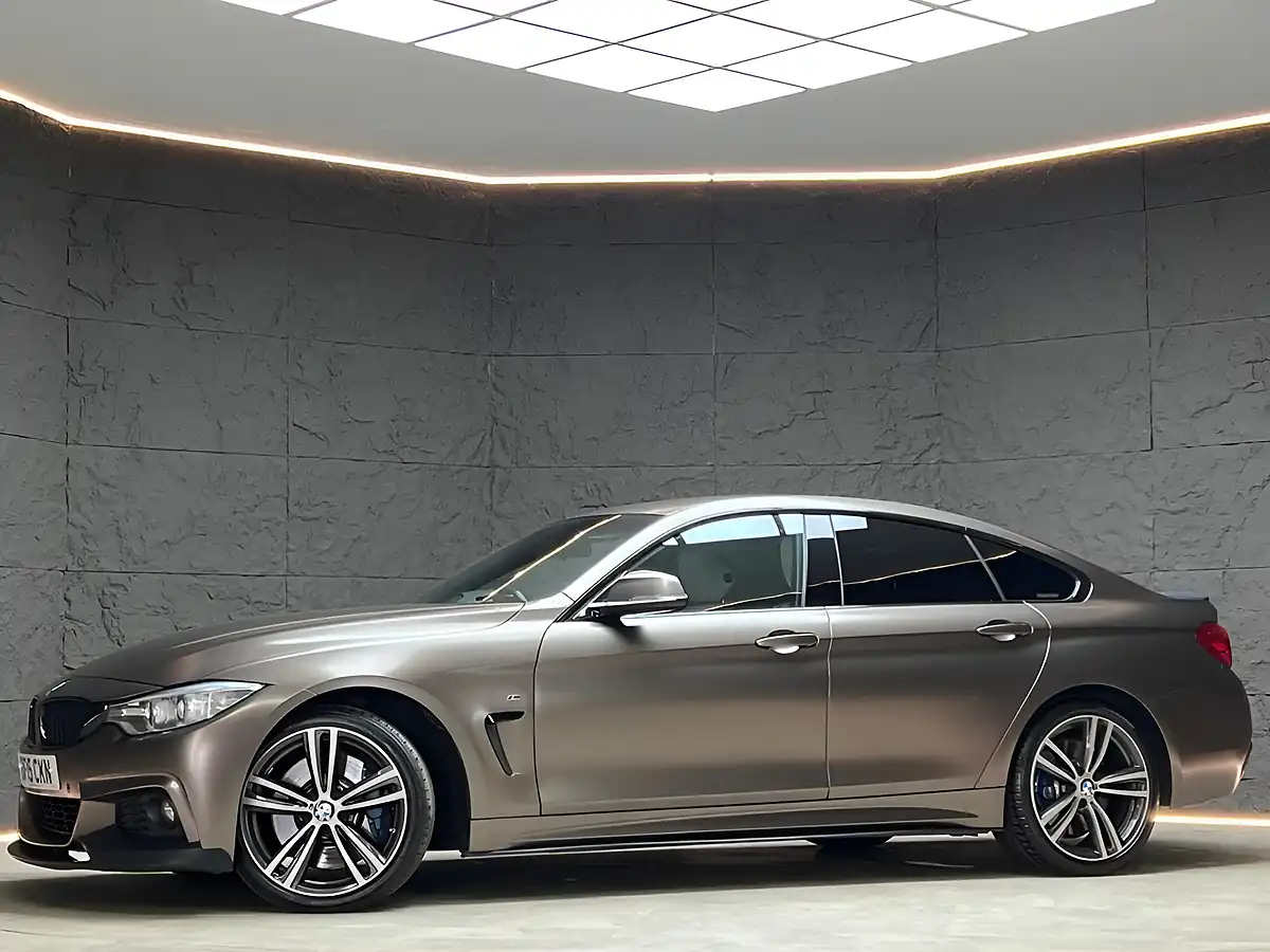 Used 2015 BMW 4 Series Gran Coupe M Sport Frozen Bronze - Interior and Exterior details 9