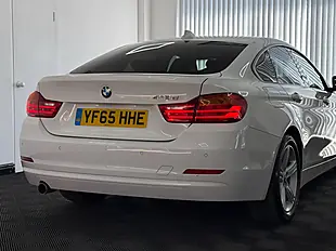 Used 2015 BMW 4 Series Gran Coupe Se White - Interior and Exterior details 10