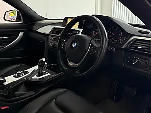 Used 2015 BMW 4 Series Gran Coupe Se White - Interior and Exterior details 14