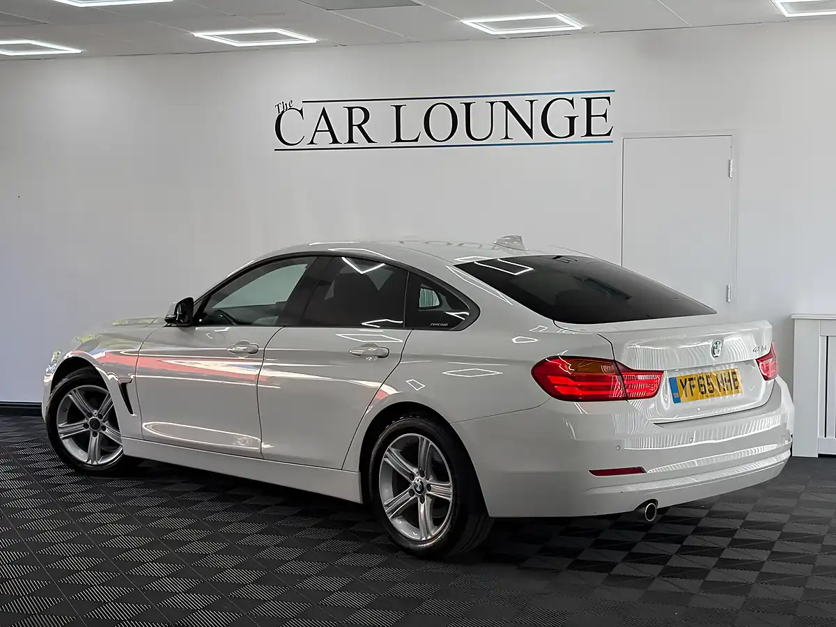 Used 2015 BMW 4 Series Gran Coupe Se White - Interior and Exterior details 6