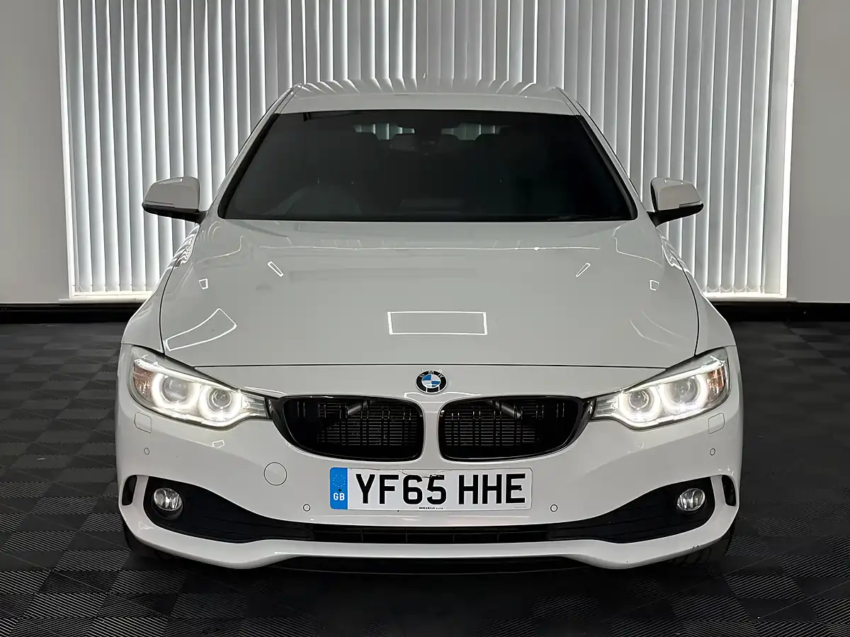 Used 2015 BMW 4 Series Gran Coupe Se White - Interior and Exterior details 7
