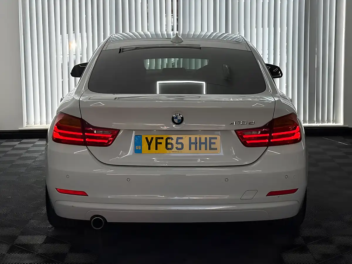 Used 2015 BMW 4 Series Gran Coupe Se White - Interior and Exterior details 9