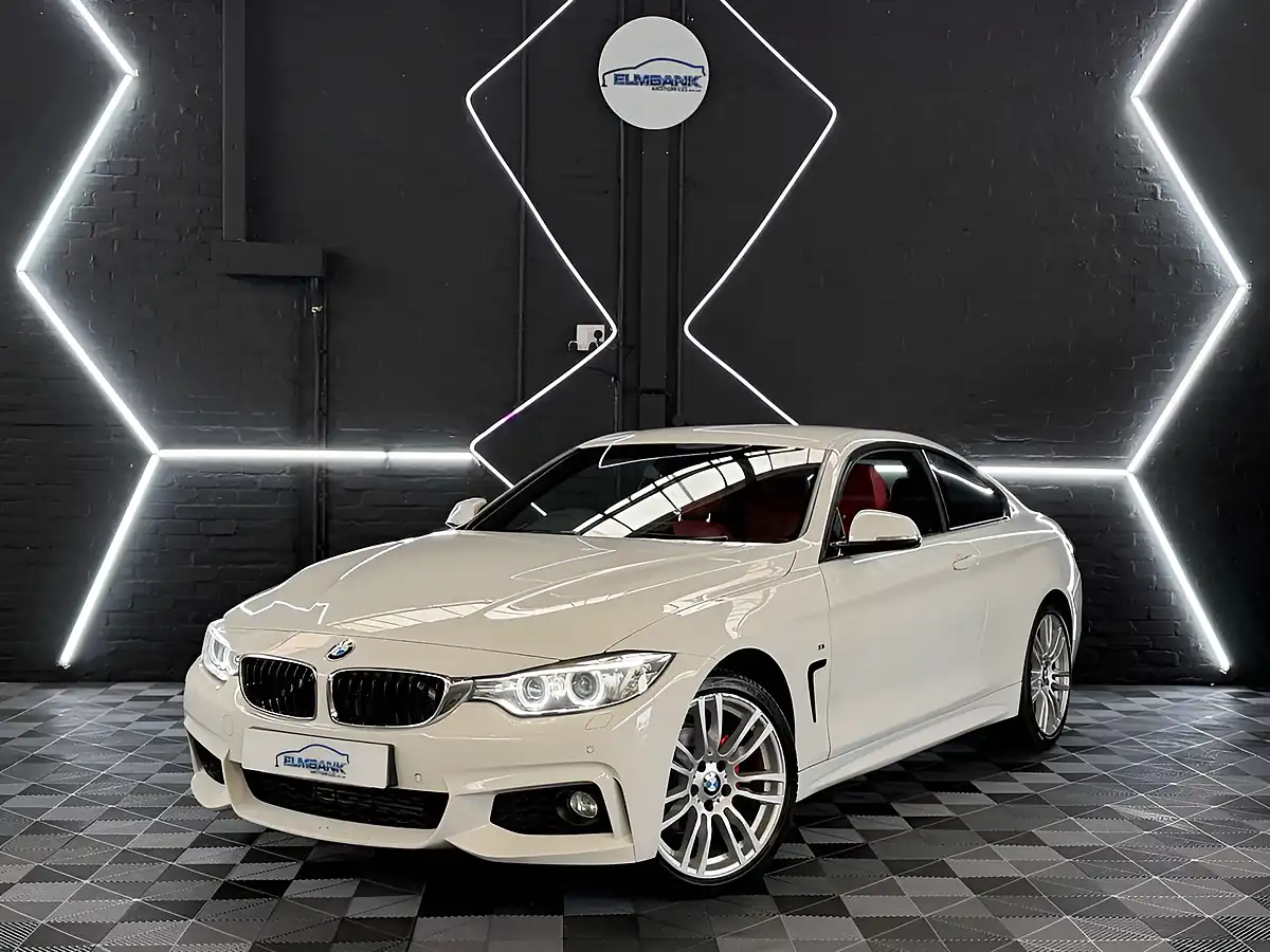 Used 2015 BMW 4 Series M Sport Alpine White - Front View
