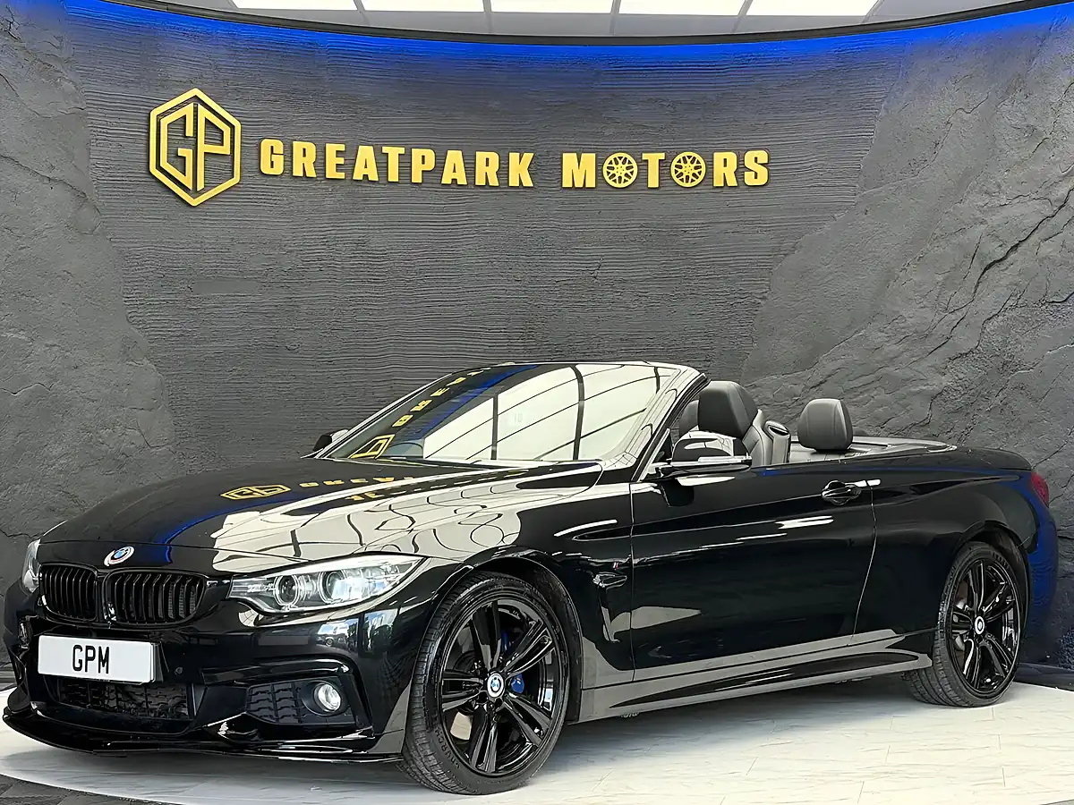 Used 2015 BMW 4 Series M Sport Black - Front View