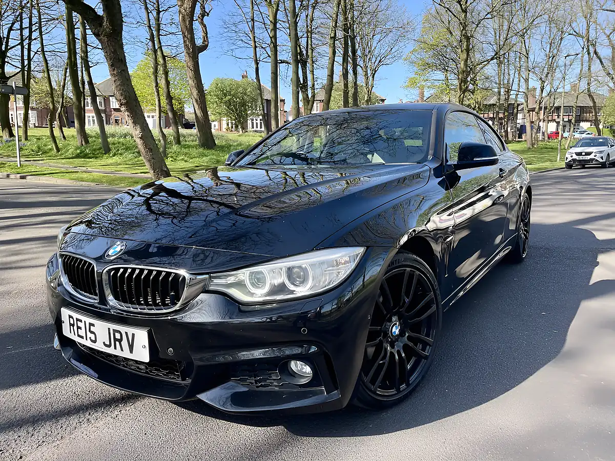 Used 2015 BMW 4 Series M Sport Black - Front View