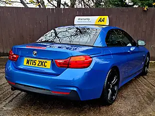 Used 2015 BMW 4 Series M Sport Blue - Interior and Exterior details 11
