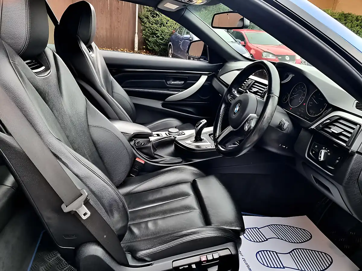 Used 2015 BMW 4 Series M Sport Blue - Interior and Exterior details 14