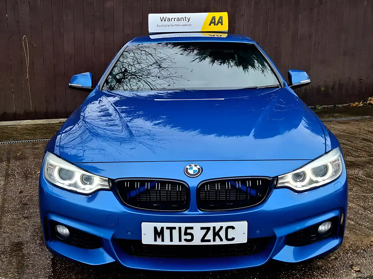 Used 2015 BMW 4 Series M Sport Blue - Interior and Exterior details 2