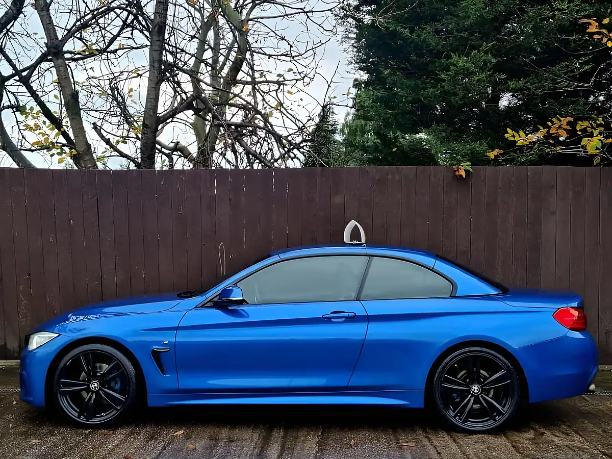 Used 2015 BMW 4 Series M Sport Blue - Interior and Exterior details 6
