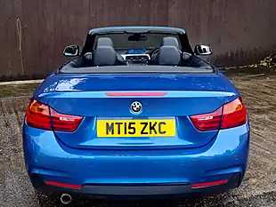 Used 2015 BMW 4 Series M Sport Blue - Interior and Exterior details 7