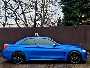 Used 2015 BMW 4 Series M Sport Blue - Interior and Exterior details 9