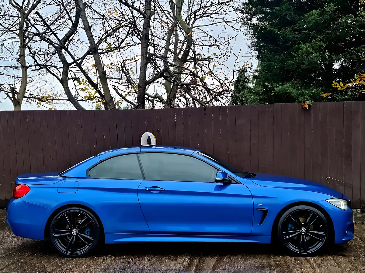 Used 2015 BMW 4 Series M Sport Blue - Interior and Exterior details 9