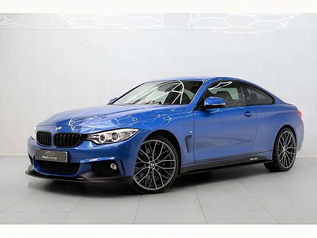 Used 2015 BMW 4 Series M Sport Blue - Interior and Exterior details 4