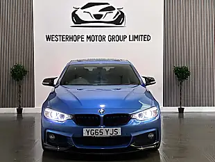 Used 2015 BMW 4 Series M Sport Blue - Interior and Exterior details 10