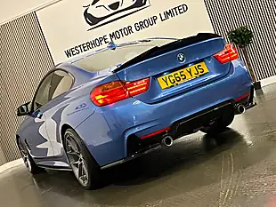 Used 2015 BMW 4 Series M Sport Blue - Interior and Exterior details 11