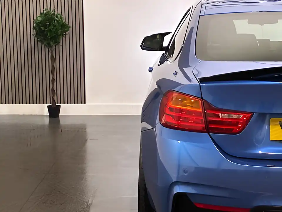 Used 2015 BMW 4 Series M Sport Blue - Interior and Exterior details 12