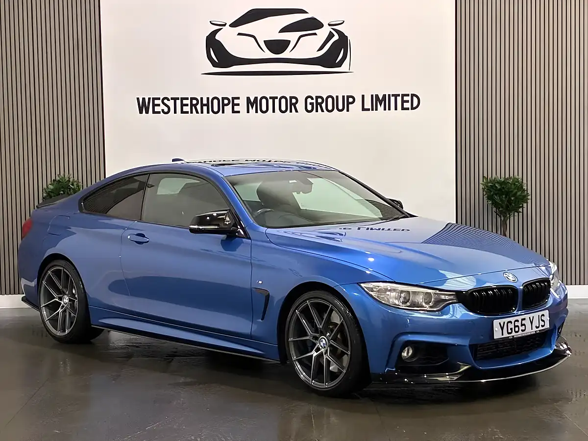 Used 2015 BMW 4 Series M Sport Blue - Interior and Exterior details 20