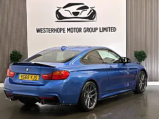 Used 2015 BMW 4 Series M Sport Blue - Interior and Exterior details 4