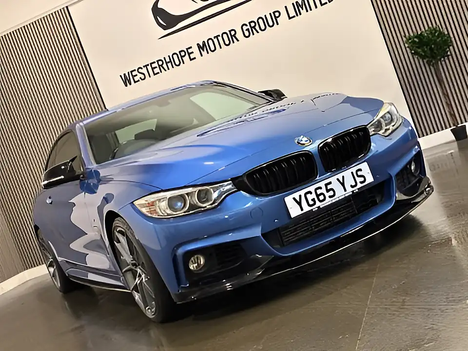 Used 2015 BMW 4 Series M Sport Blue - Interior and Exterior details 7