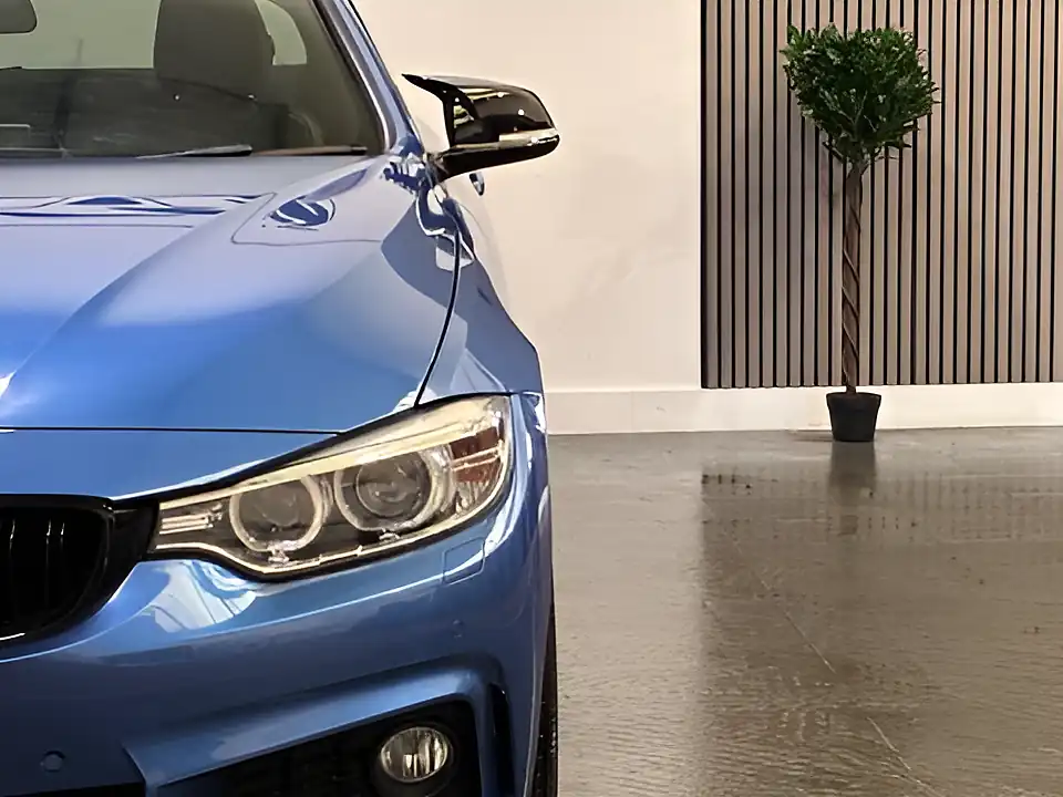 Used 2015 BMW 4 Series M Sport Blue - Interior and Exterior details 8
