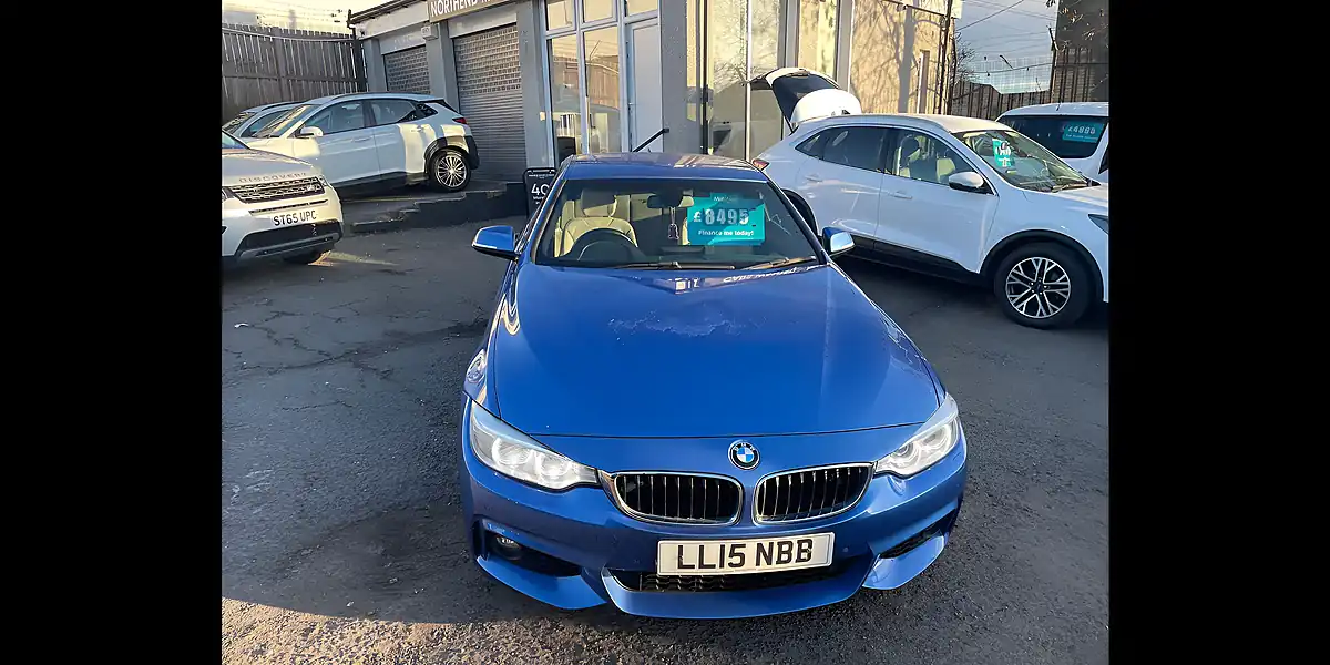 Used 2015 BMW 4 Series M Sport Blue - Interior and Exterior details 2