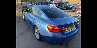 Used 2015 BMW 4 Series M Sport Blue - Interior and Exterior details 6